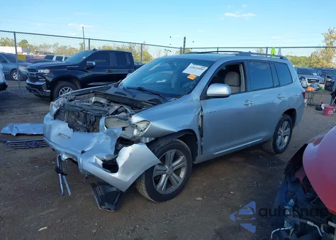 2008 Toyota Highlander Sport from USA, damaged, VIN JTEES43A082106679